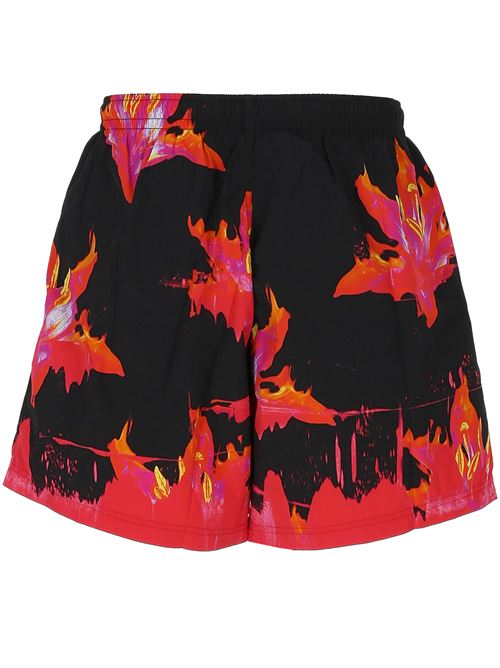 Graphic Print Shorts ALEXANDER MCQUEEN | 8168324419Q1074